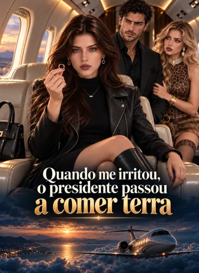 Quando me irritou, o presidente passou a comer terra poster