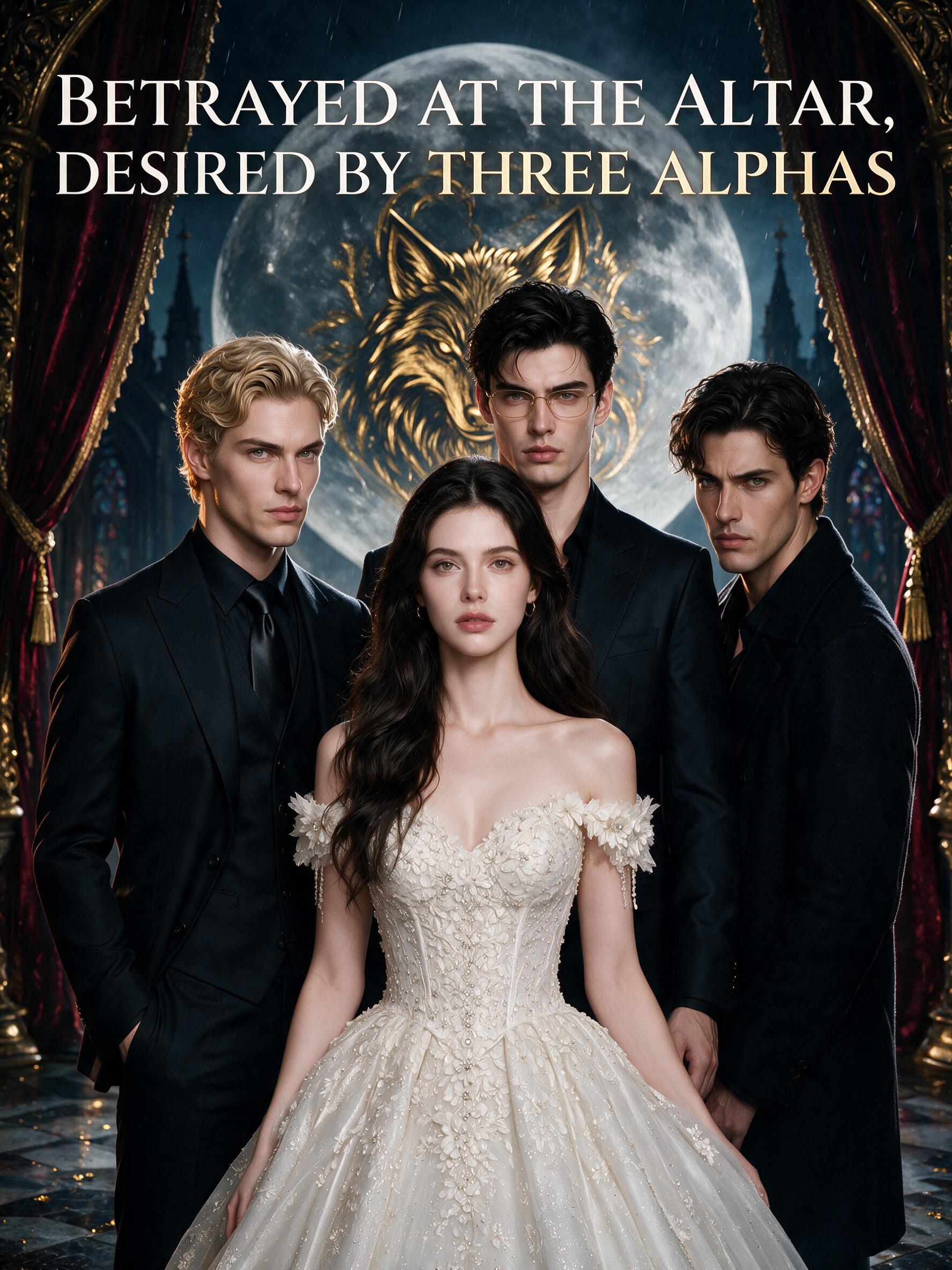 Betrayed at the Altar, Desired by Three Alphas short drama poster
