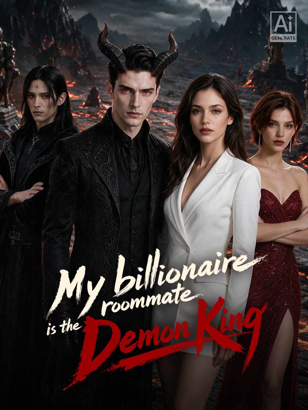 My billionaire roommate is the Demon King