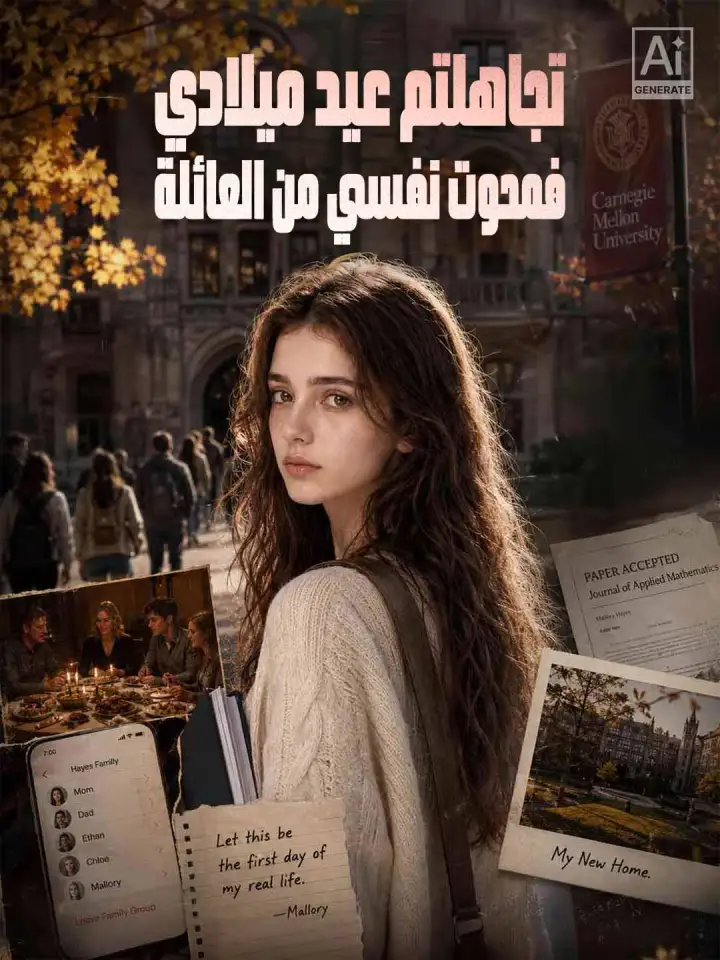 تجاهلتم عيد ميلادي فمحوت نفسي من العائلة poster