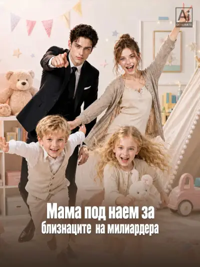 Мама под наем за близнаците на милиардера poster