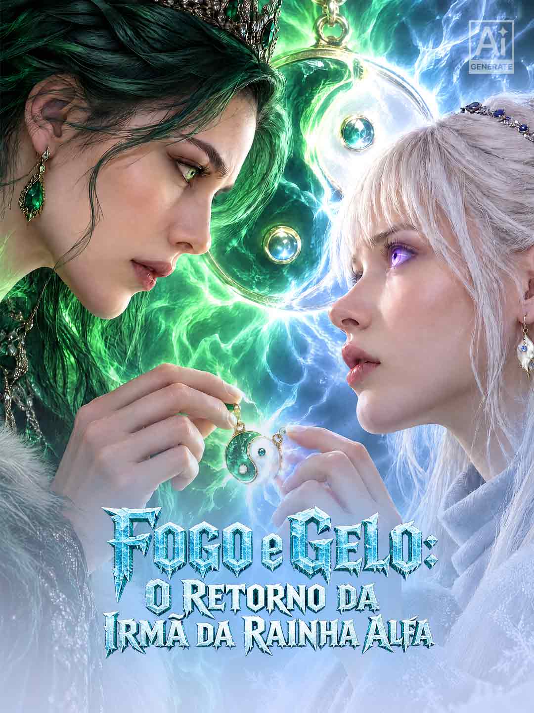Fogo e Gelo: O Retorno da Irmã da Rainha Alfa