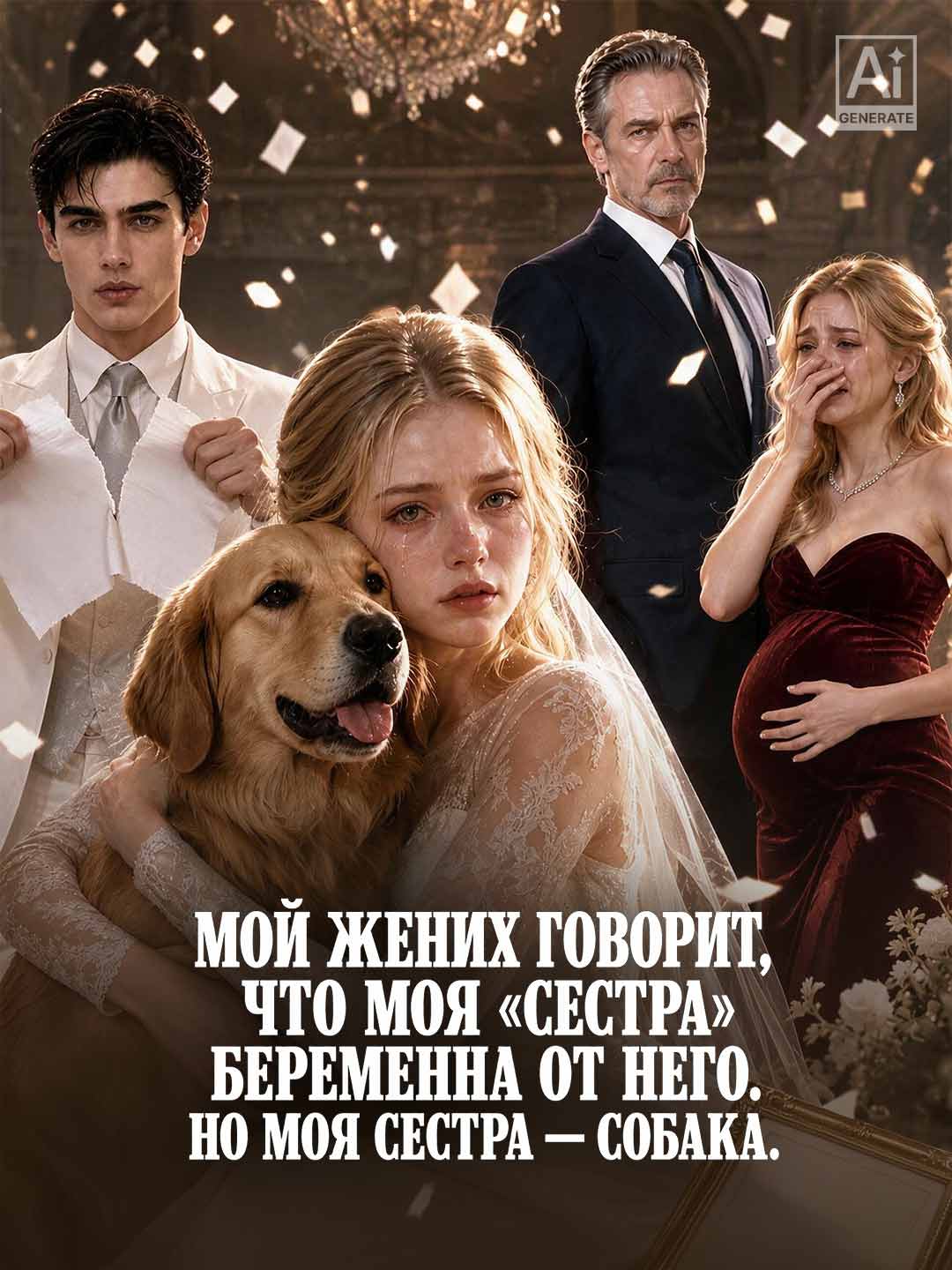 Мой жених говорит, что моя «сестра» беременна от него. Но моя сестра — собака.