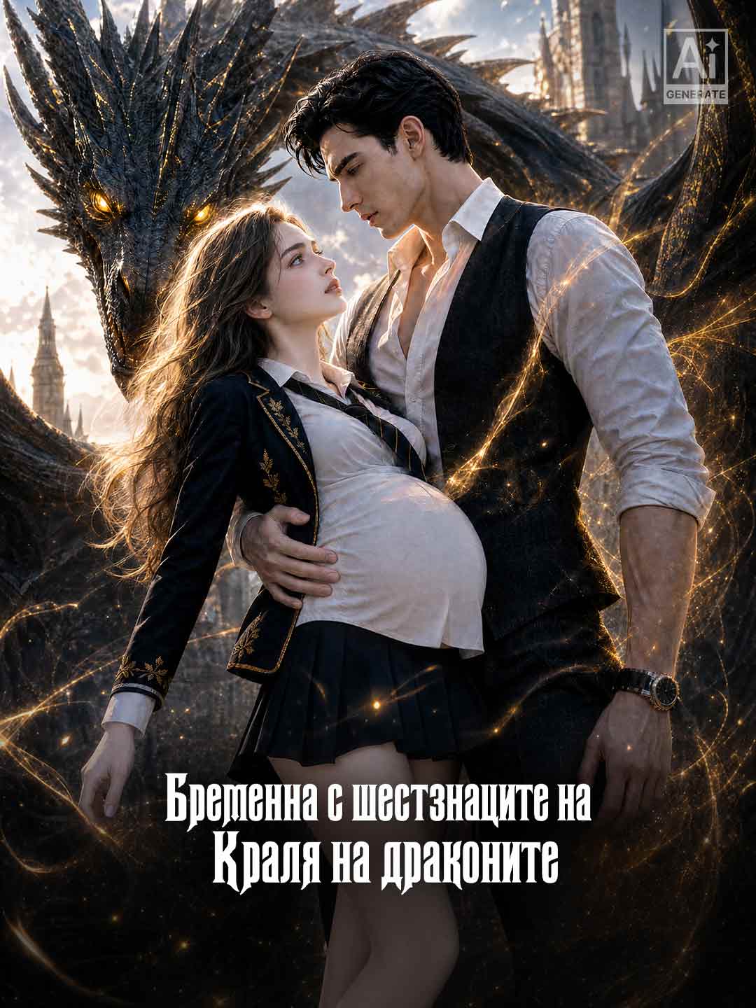 Бременна с шестзнаците на Краля на драконите