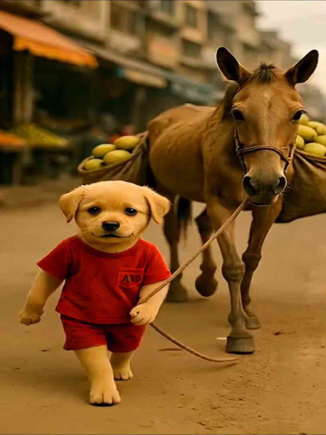 A Poor Dog Ai Video Beautiful Video
