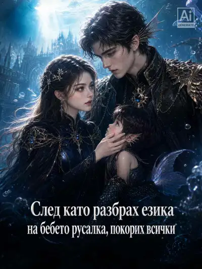 След като разбрах езика на бебето русалка, покорих всички poster