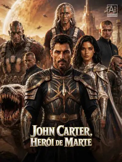 John Carter, Herói de Marte poster