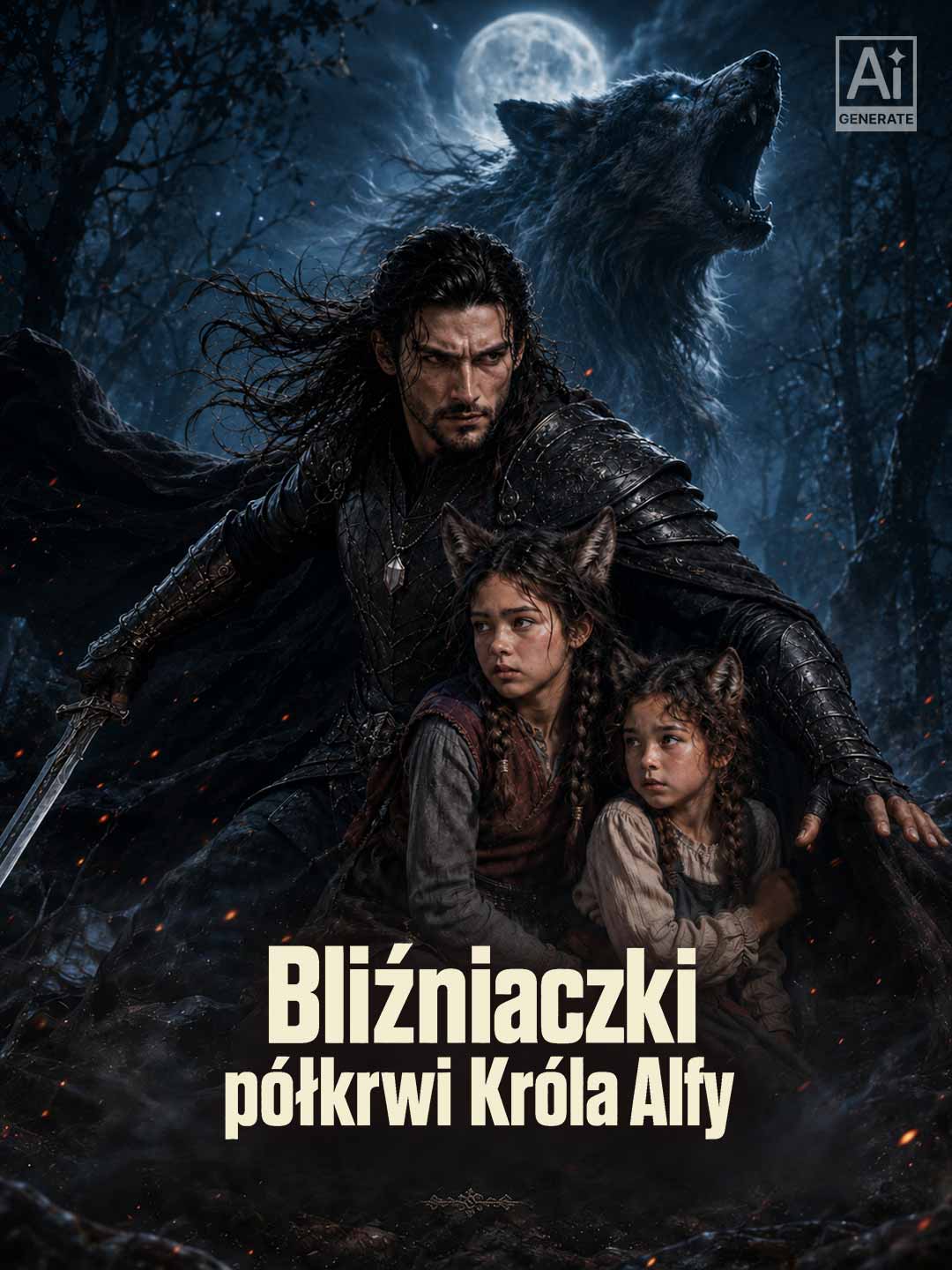 Bliźniaczki półkrwi Króla Alfy