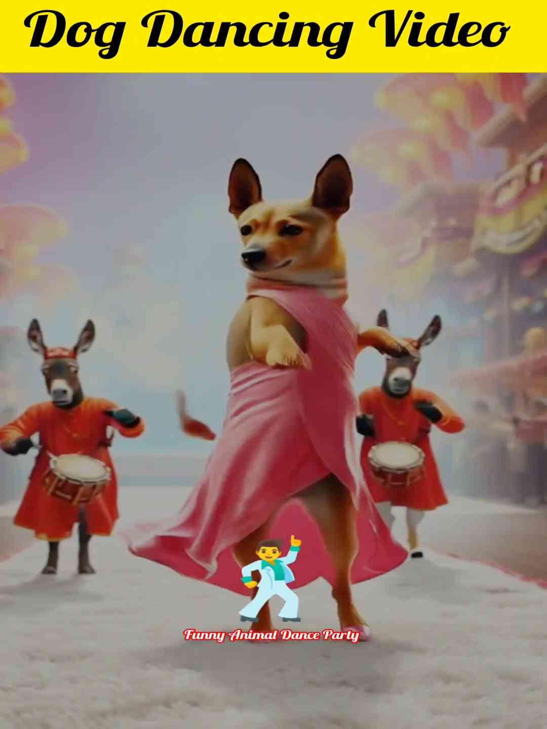 Dog dancing video 🦮🐶