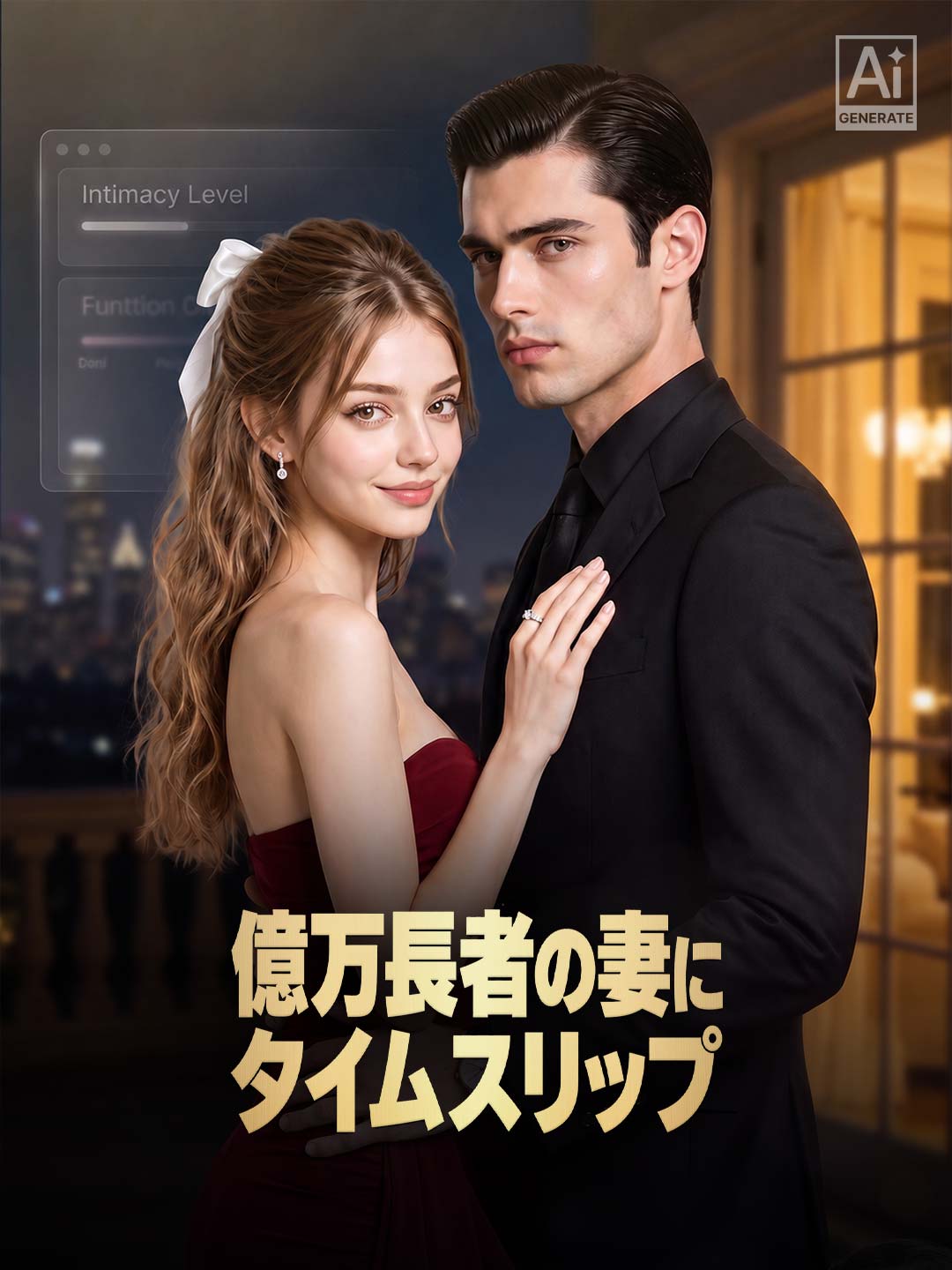 億万長者の妻にタイムスリップ