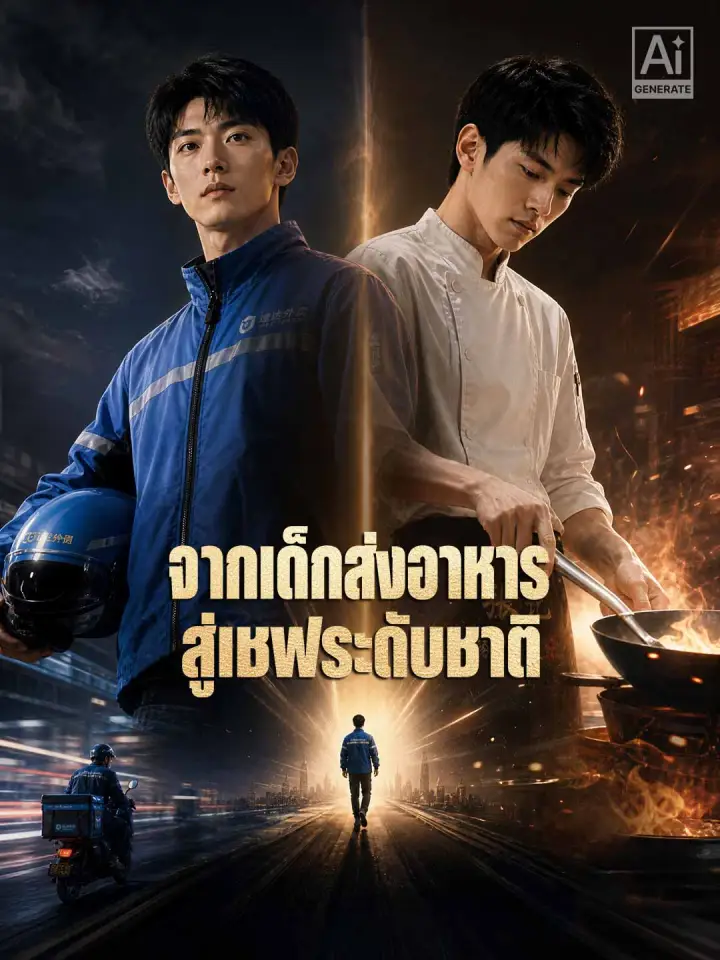 จากเด็กส่งอาหารสู่เชฟระดับชาติ poster