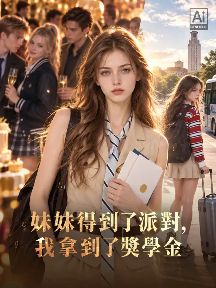 妹妹得到了派對,我拿到了獎學金 poster