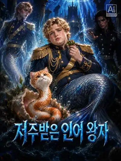 《저주받은 남자 인어 왕자》 poster
