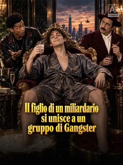 Il figlio di un miliardario si unisce a un gruppo di Gangster poster