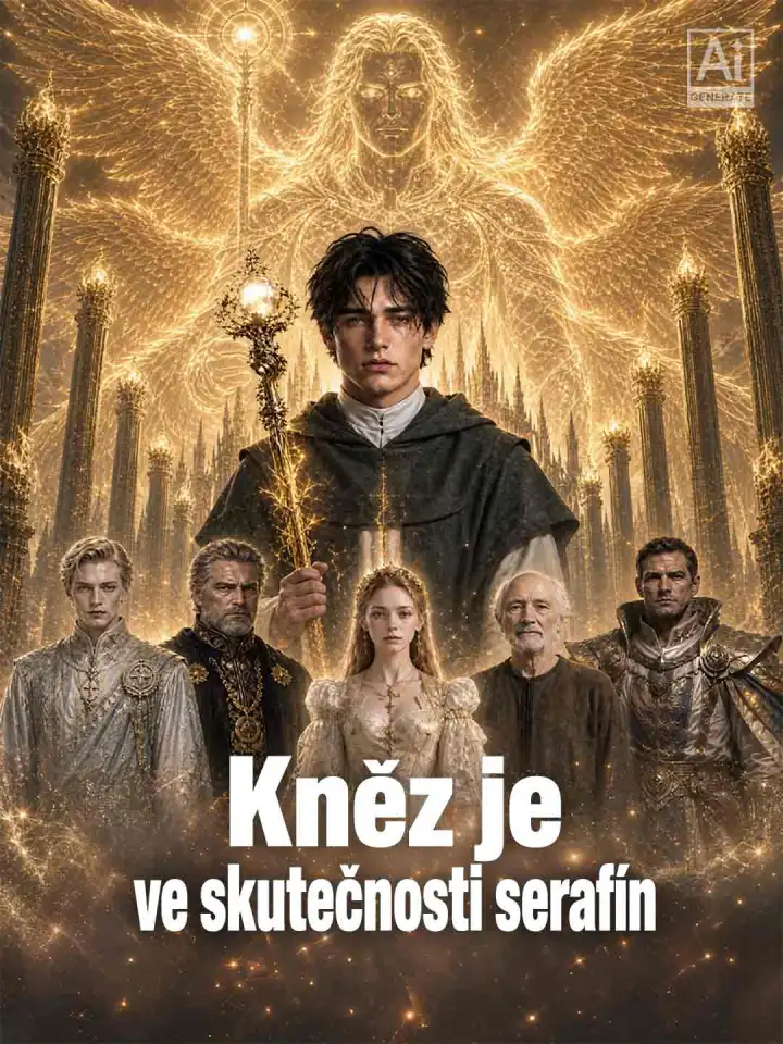 Kněz je ve skutečnosti serafín poster