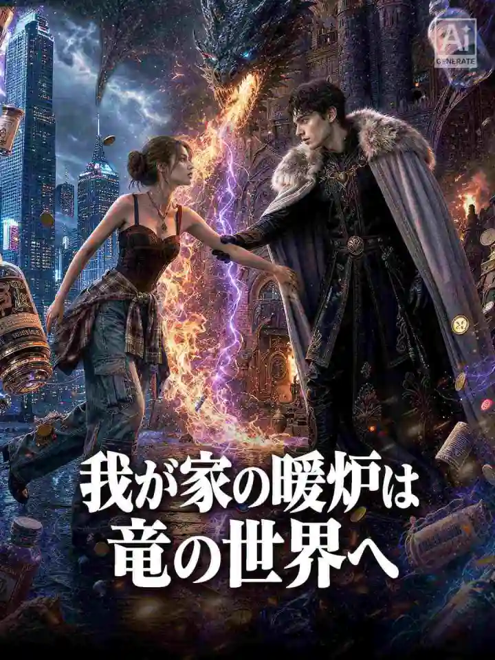 我が家の暖炉は竜の世界へ poster