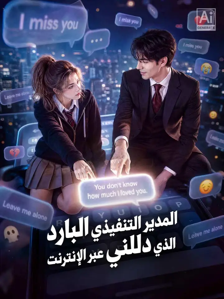 المدير التنفيذي البارد الذي دللني عبر الإنترنت poster