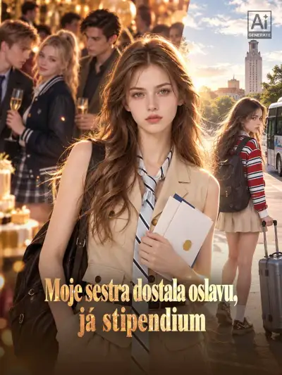 Moje sestra dostala oslavu, já stipendium poster