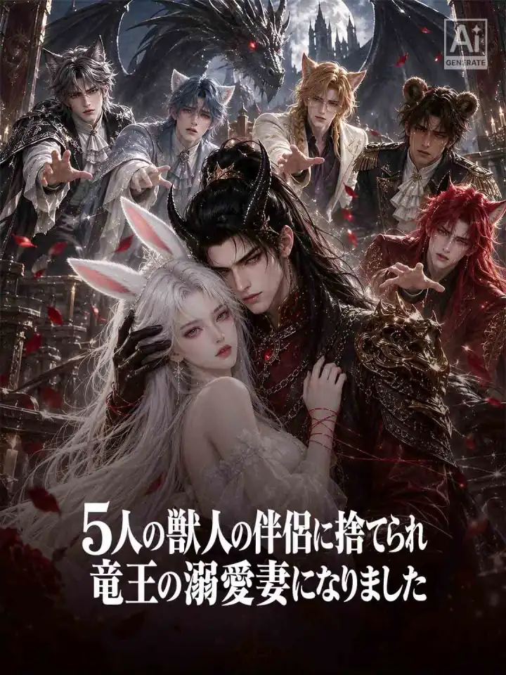 5人の獣人の伴侶に捨てられ 竜王の溺愛妻になりました poster