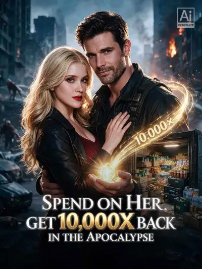 Spend on Her, Get 10,000X Back in the Apocalypse poster