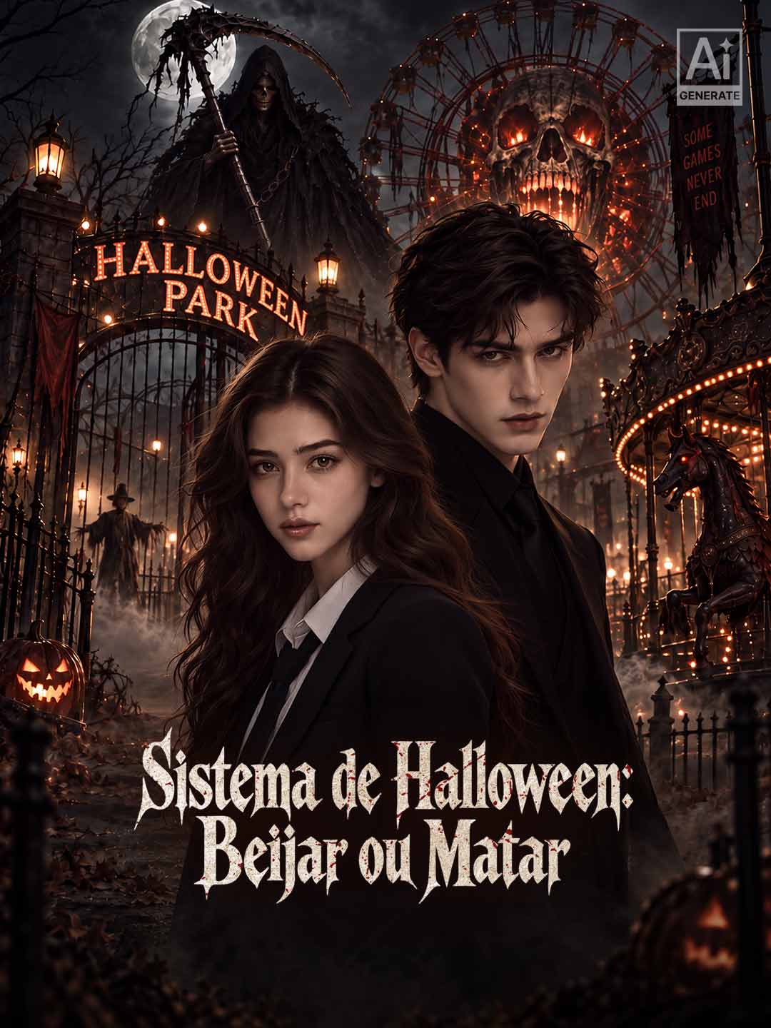 Sistema de Halloween: Beijar ou Matar