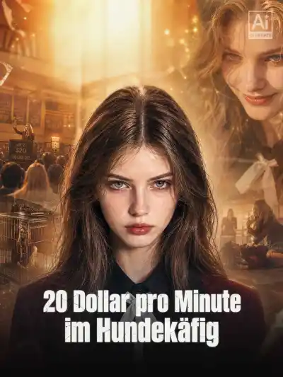 20 Dollar pro Minute im Hundekäfig poster