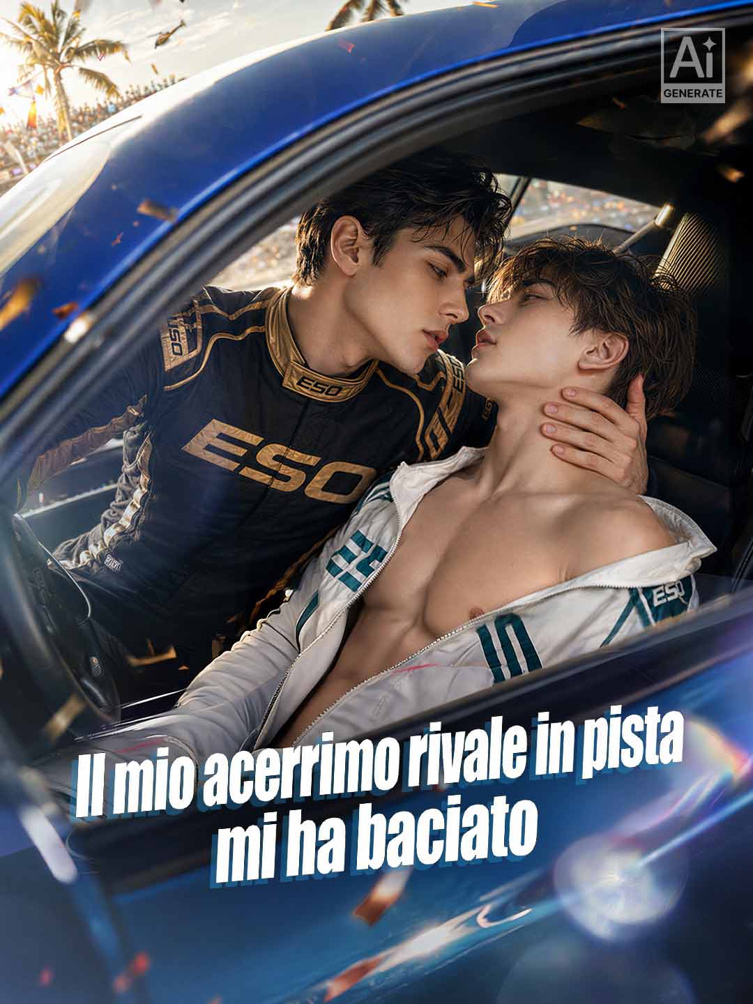 Il mio acerrimo rivale in pista mi ha baciato