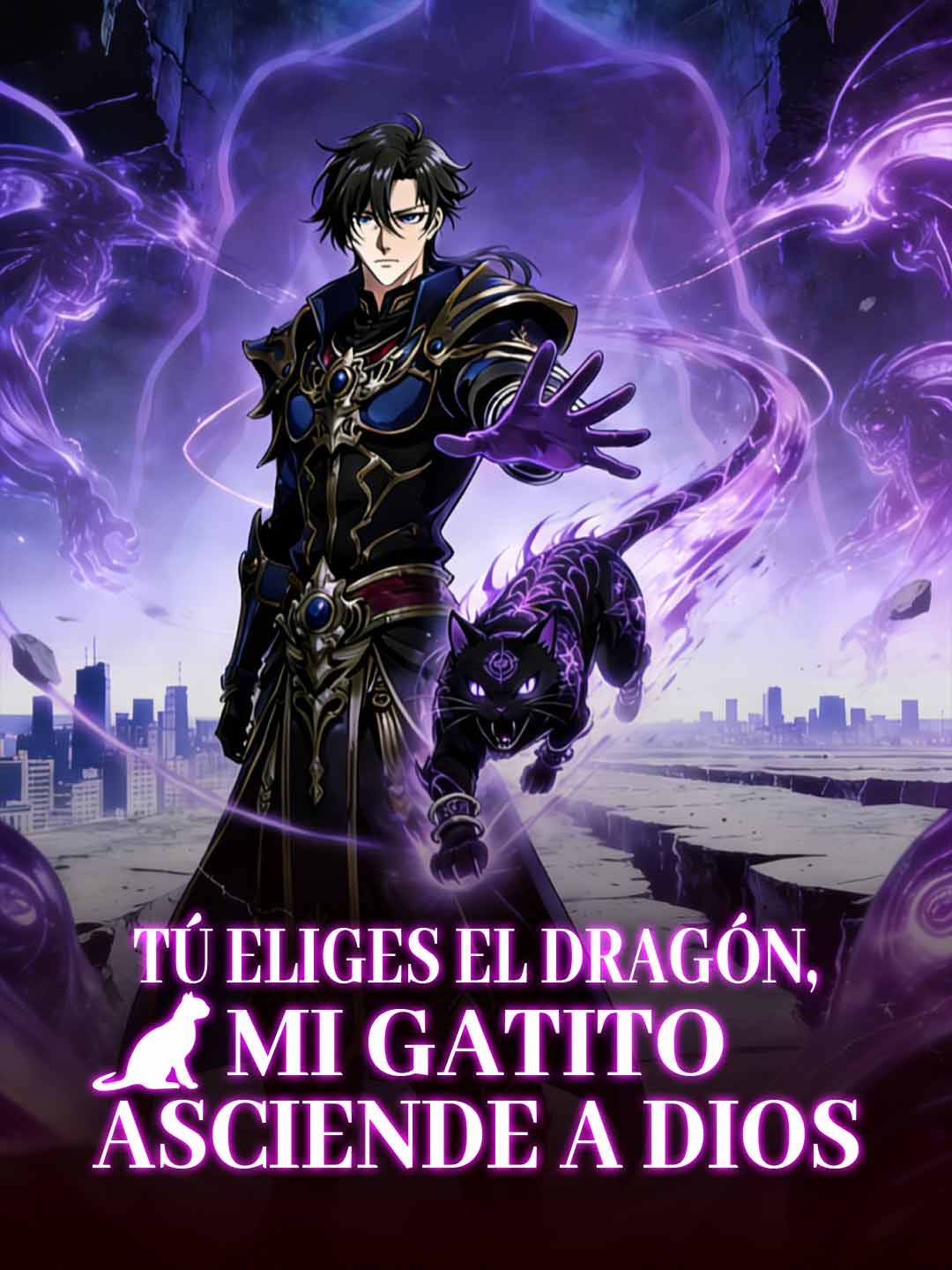 Tú eliges el dragón, mi gatito asciende a dios