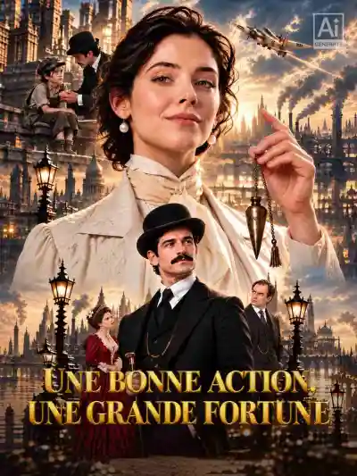 Une bonne action, une grande fortune poster