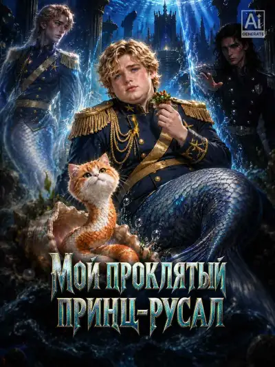 Мой проклятый принц-русал poster