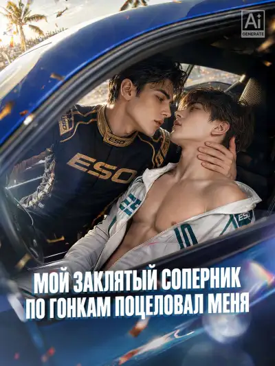 Мой заклятый соперник по гонкам поцеловал меня poster