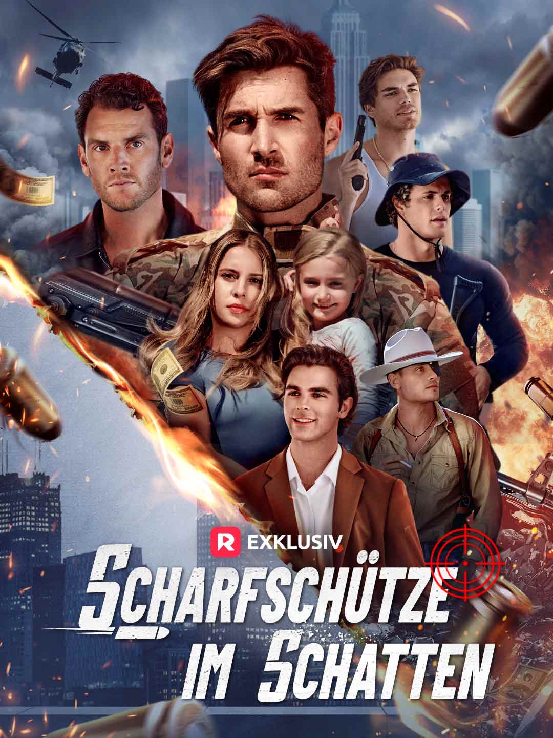 「Synchronisierung」Scharfschütze im Schatten