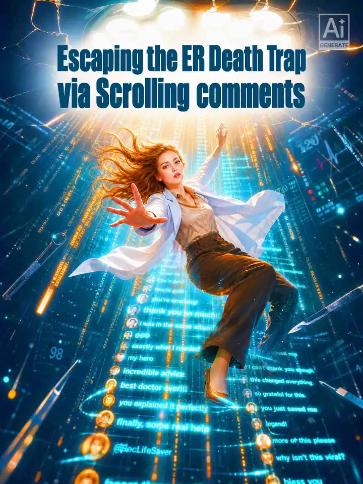 Escaping the ER Death Trap via Scrolling comments poster