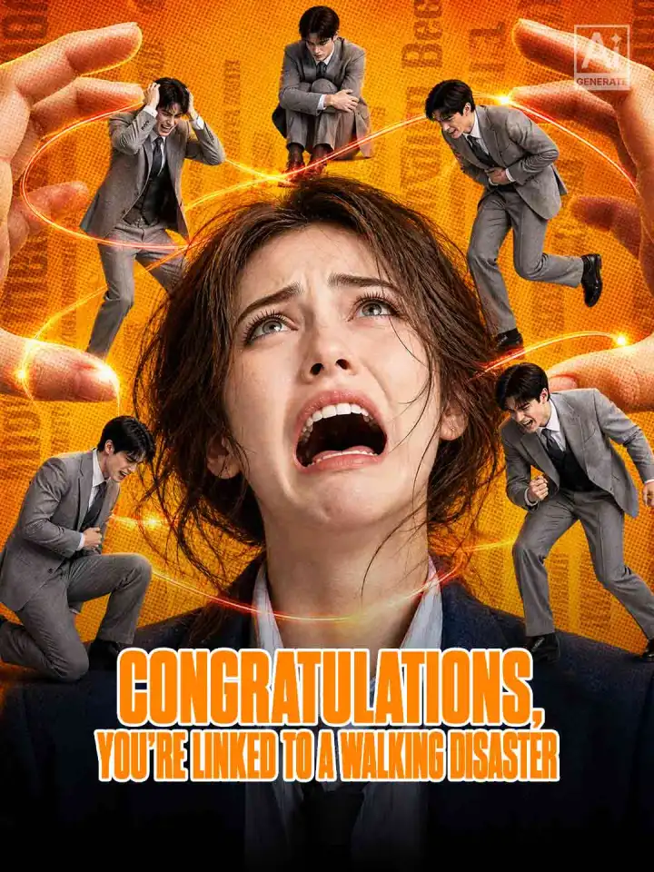 Congratulations, You're Linked to a Walking Disaster poster