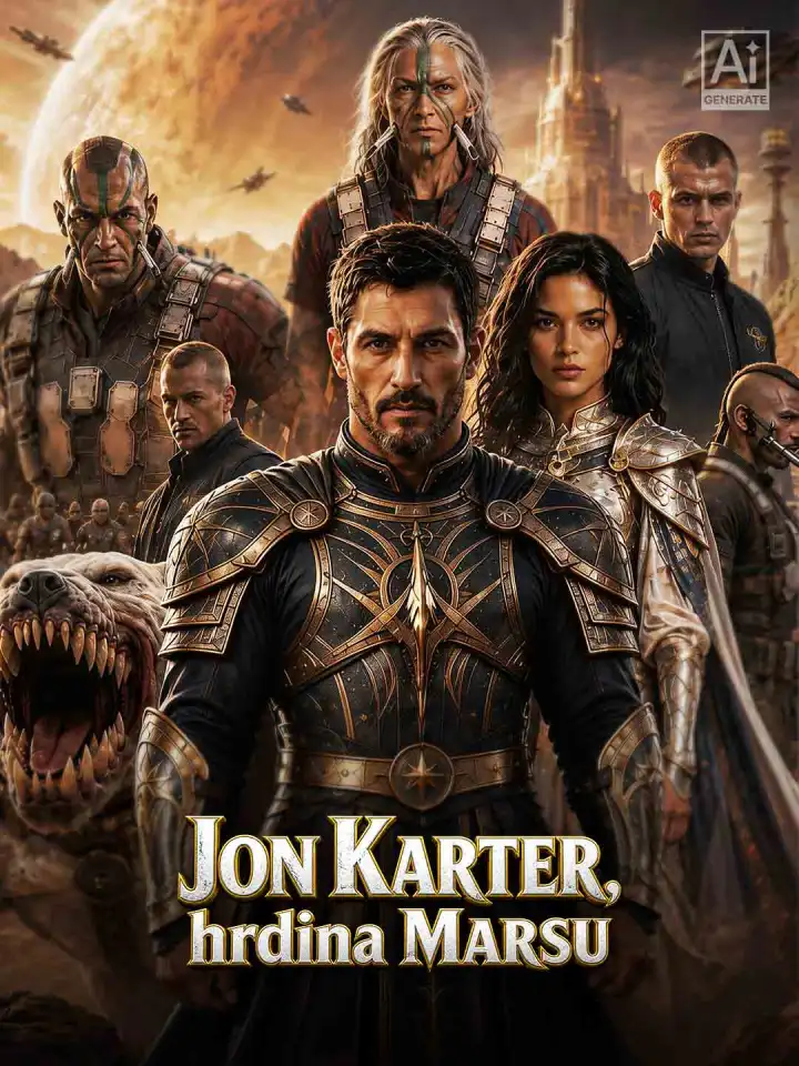 Jon Karter, hrdina Marsu poster