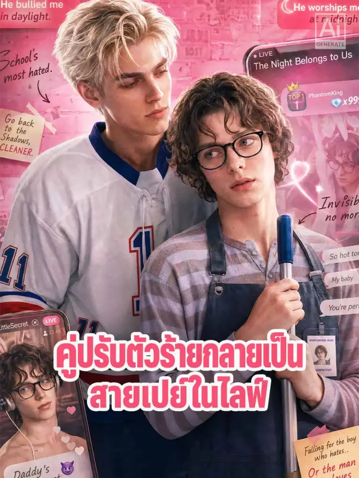 คู่ปรับตัวร้ายกลายเป็นสายเปย์ในไลฟ์ poster