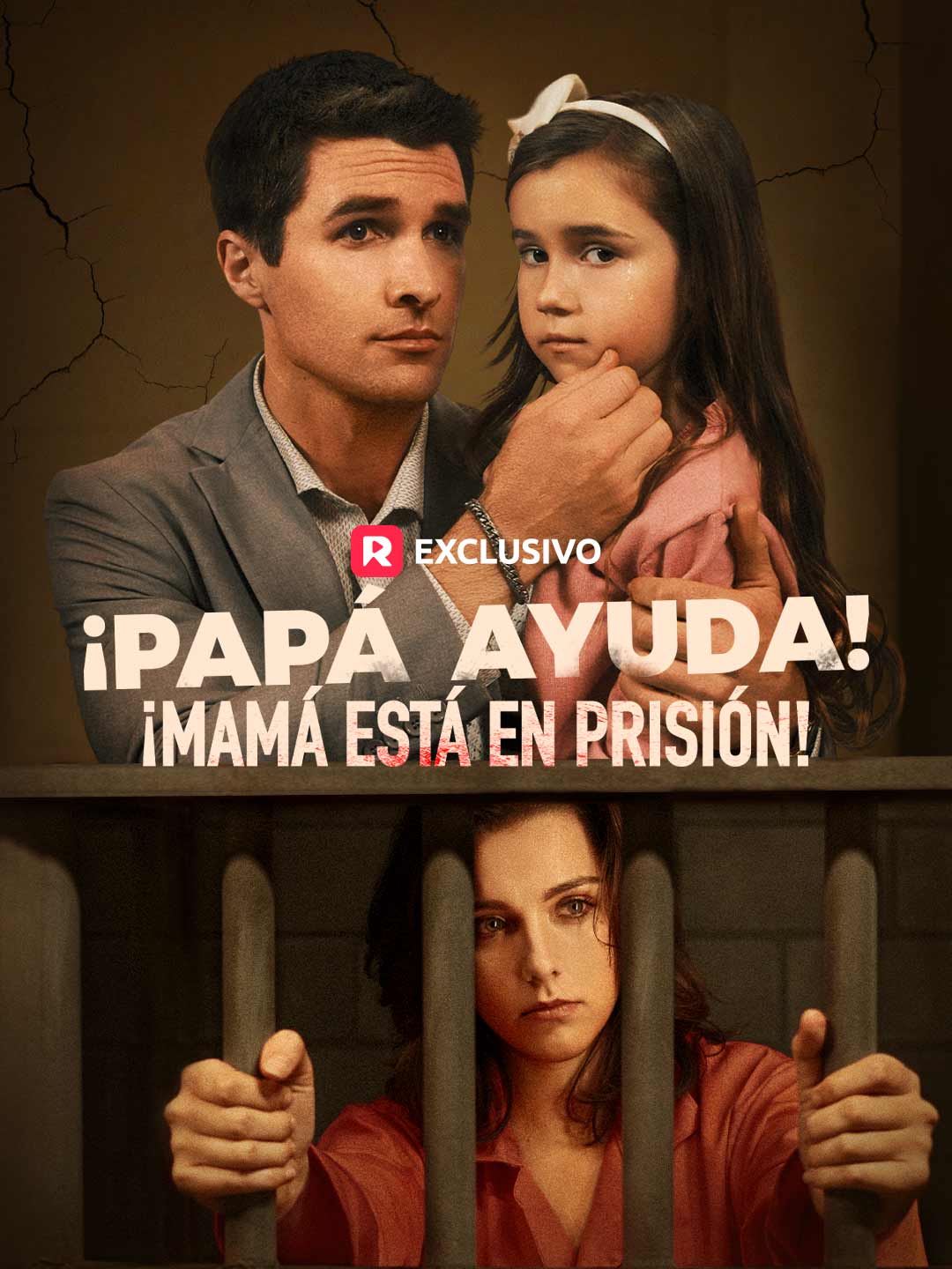 [doblado] ¡Papá, ayuda! ¡Mamá está en prisión!