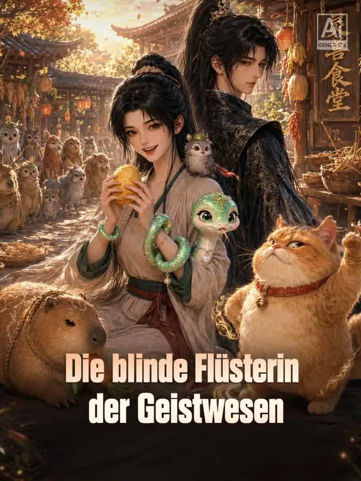 Die blinde Flüsterin der Geistwesen poster