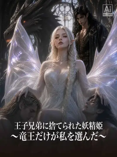 王子兄弟に捨てられた妖精姫~竜王だけが私を選んだ~ poster