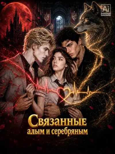 Связанные алым и серебряным poster