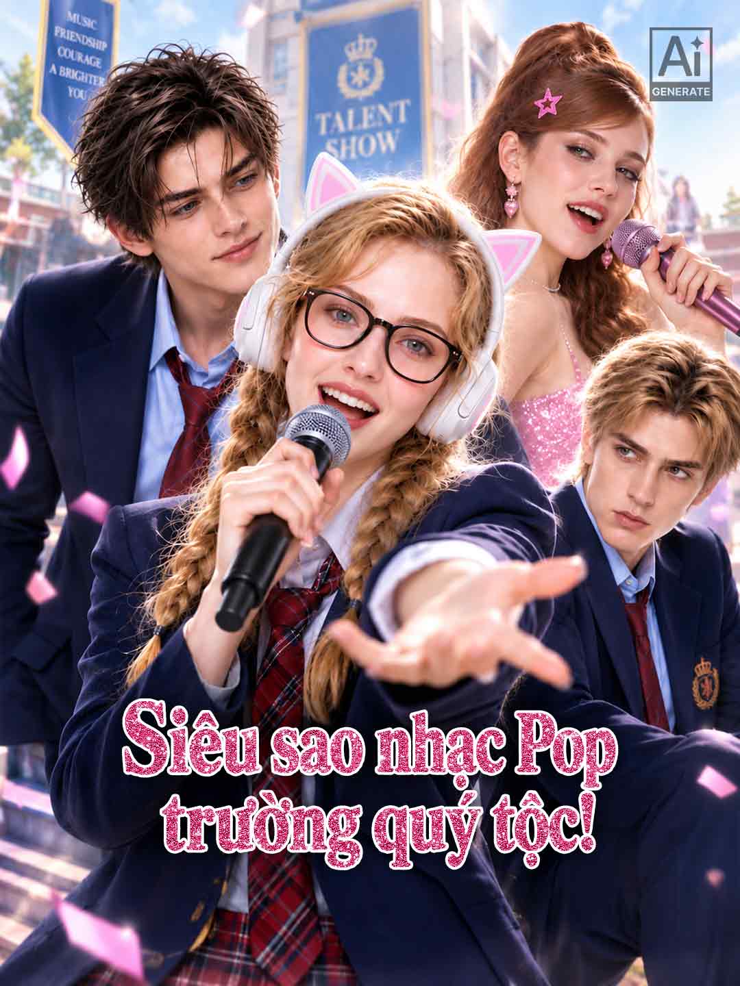 Siêu sao nhạc Pop trường quý tộc!