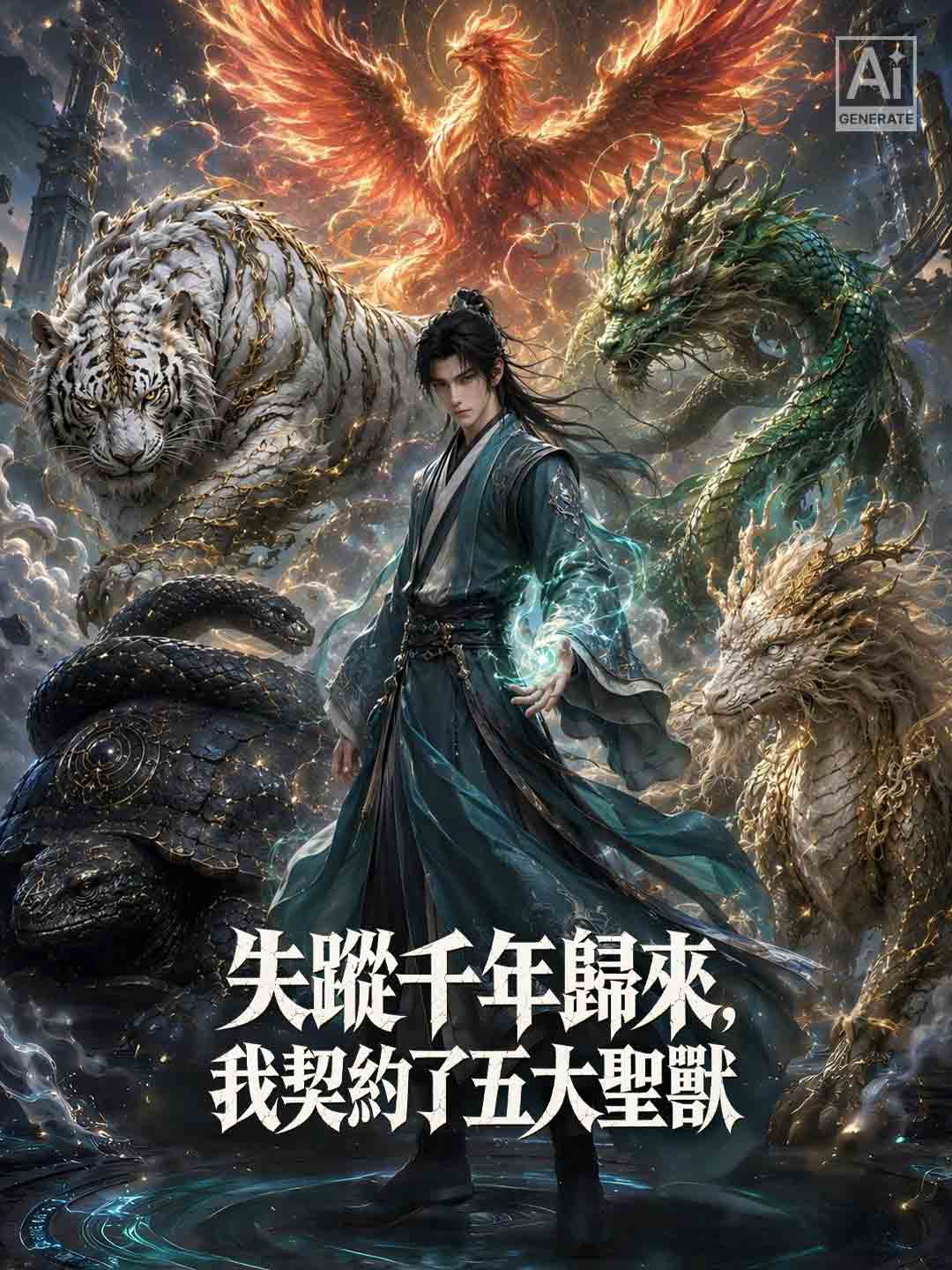失蹤千年歸來，我契約了五大聖獸