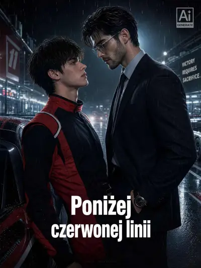 Poniżej czerwonej linii poster