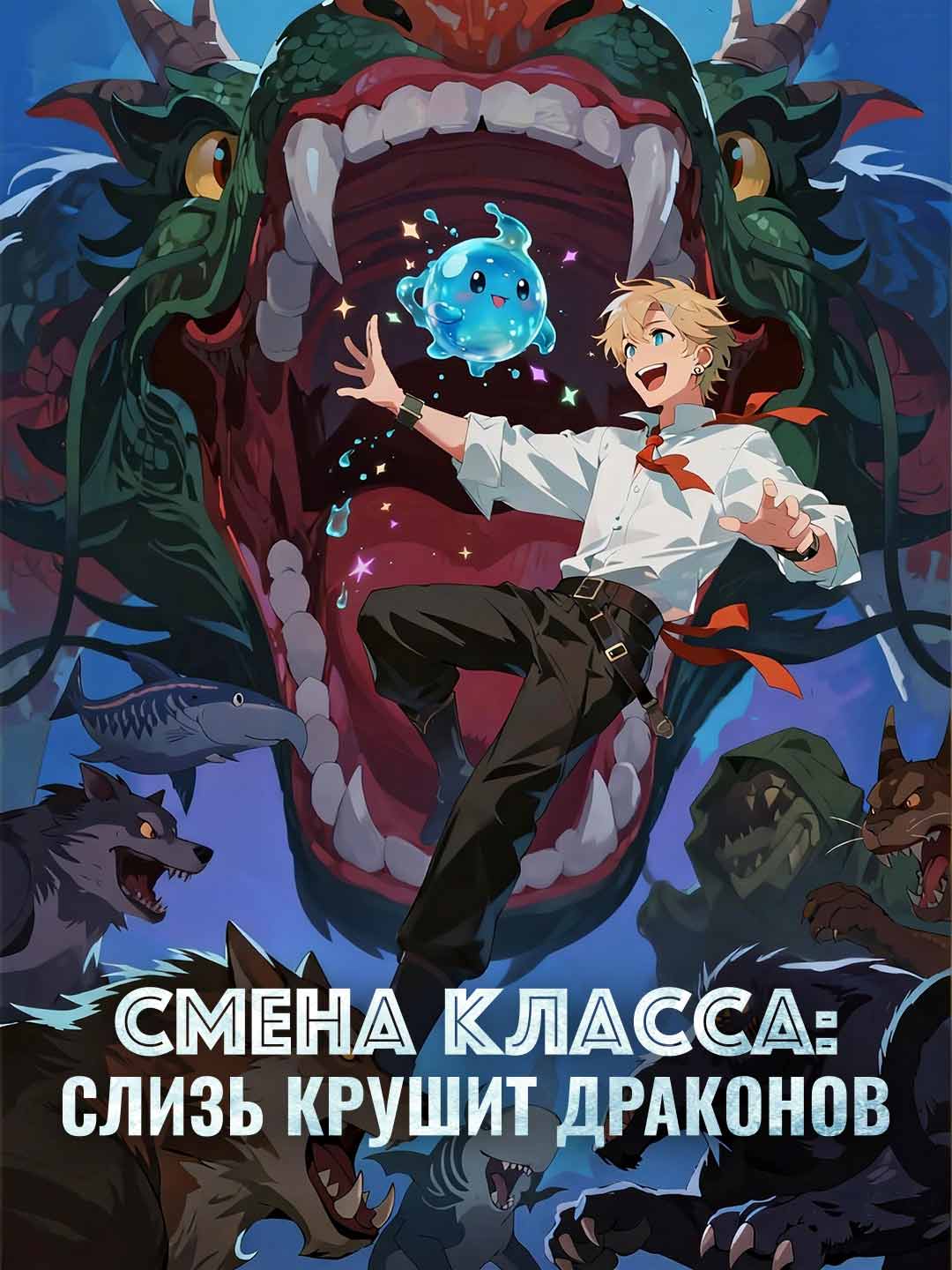 Смена класса: слизь крушит драконов