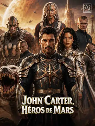 John Carter, Héros de Mars poster