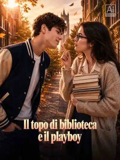 Il topo di biblioteca e il playboy poster