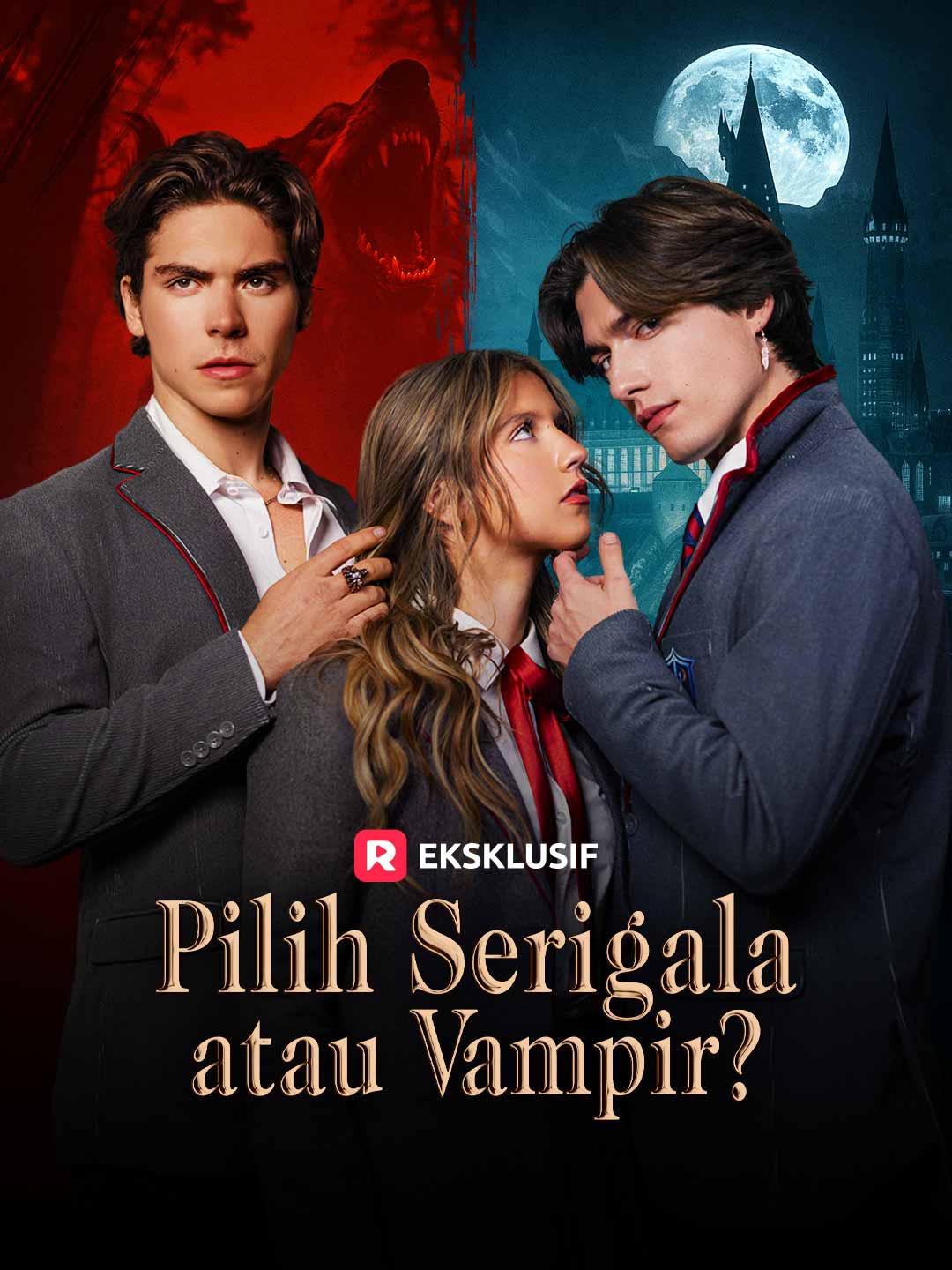 [Versi Dub] Pilih Serigala atau Vampir?