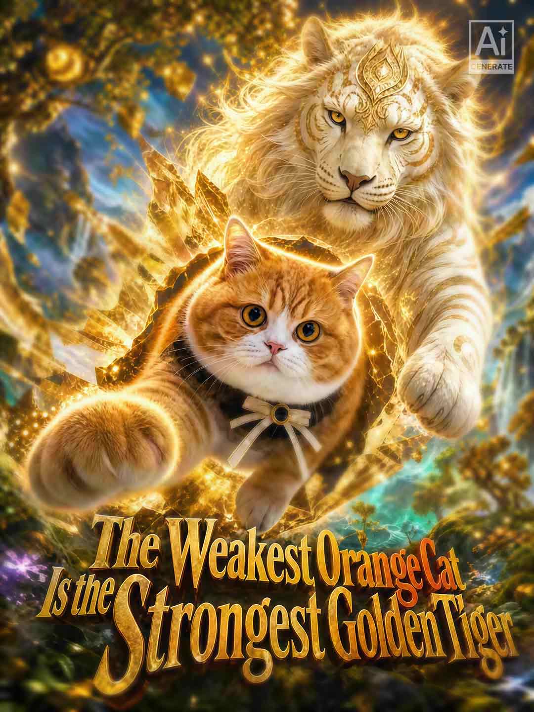 The Weakest Orange Cat Is the Strongest Golden Tiger