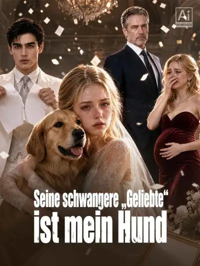 Seine schwangere „Geliebte“ ist mein Hund poster