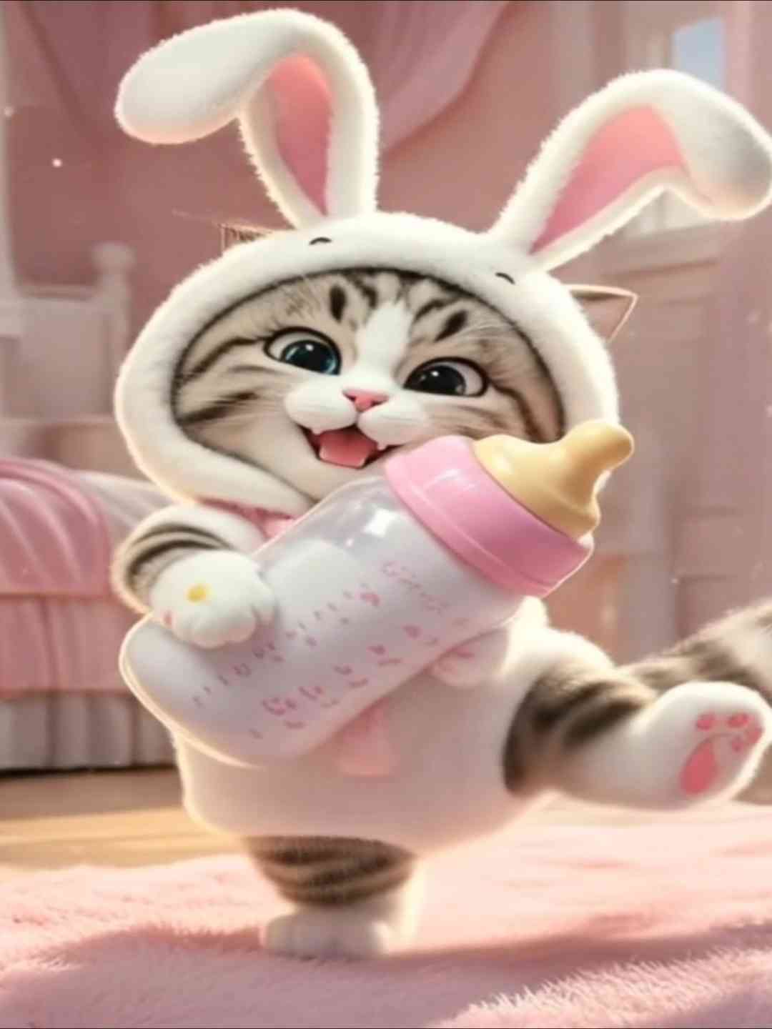 🔴 😂🐸💜❤😻🐾Cute kitten
